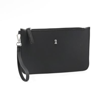 Clutch Borracha Fosca Preto