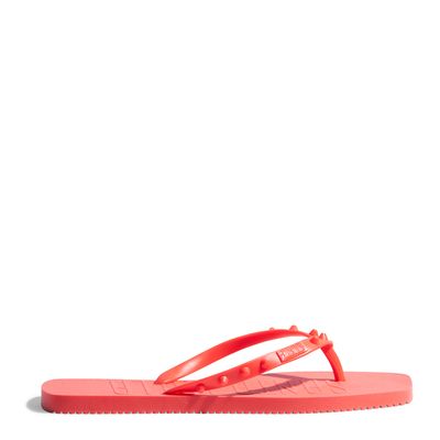 Flip Flop Borracha Rosa Intenso