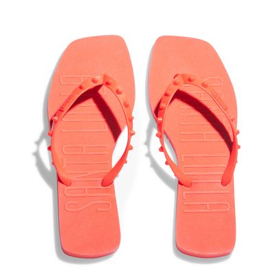 Flip Flop Borracha Rosa Intenso