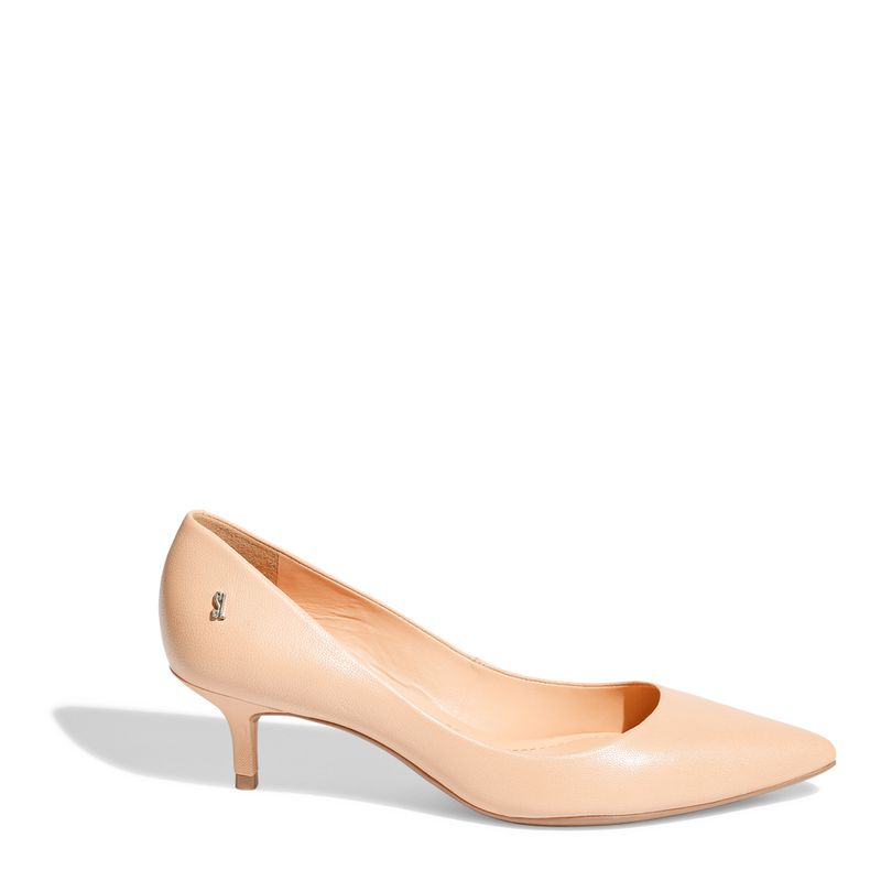 Scarpin store nude rosado