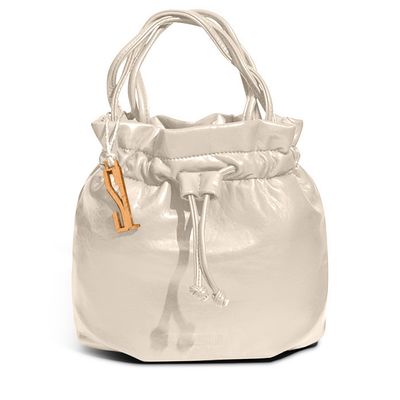 Bolsa Bucket Ecológica Milho Off White