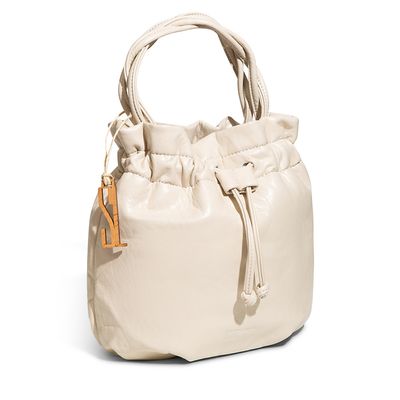Bolsa Bucket Ecológica Milho Off White