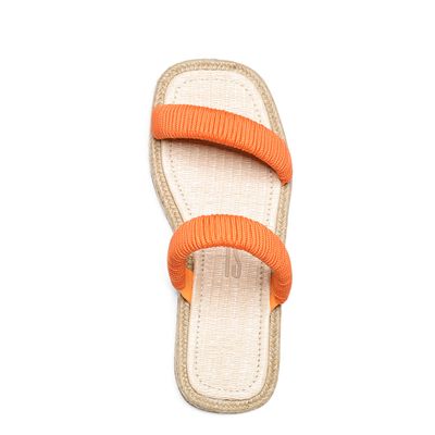 Espadrille Cordão Laranja Tangerina