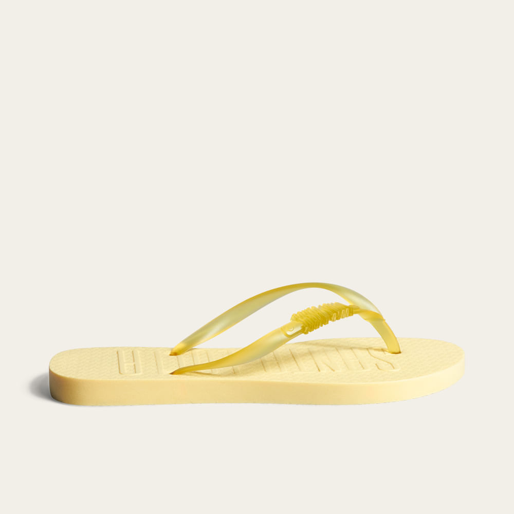 Chinelo Flip Flop Borracha Bico Redondo Marrom Cocoa - Santa Lolla