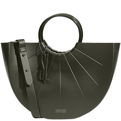 Bolsa Borracha Verde Militar