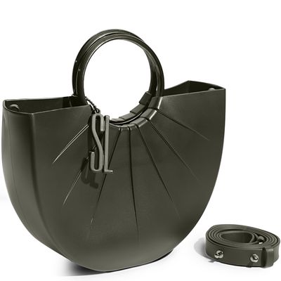 Bolsa Borracha Verde Militar