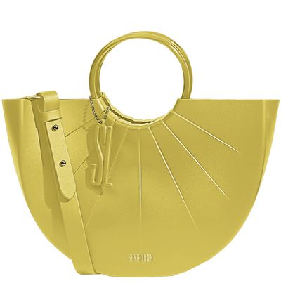 Bolsa Borracha Amarelo Hot Oliva