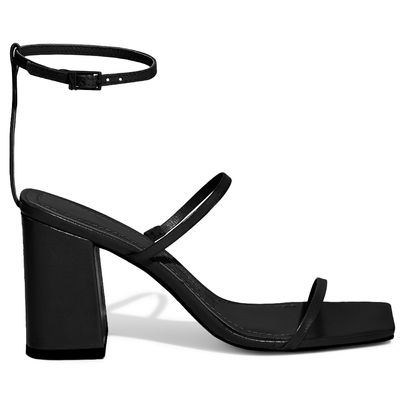 Sandália Couro Pelica Soft Preto