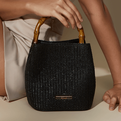 Bolsa Palha Preto