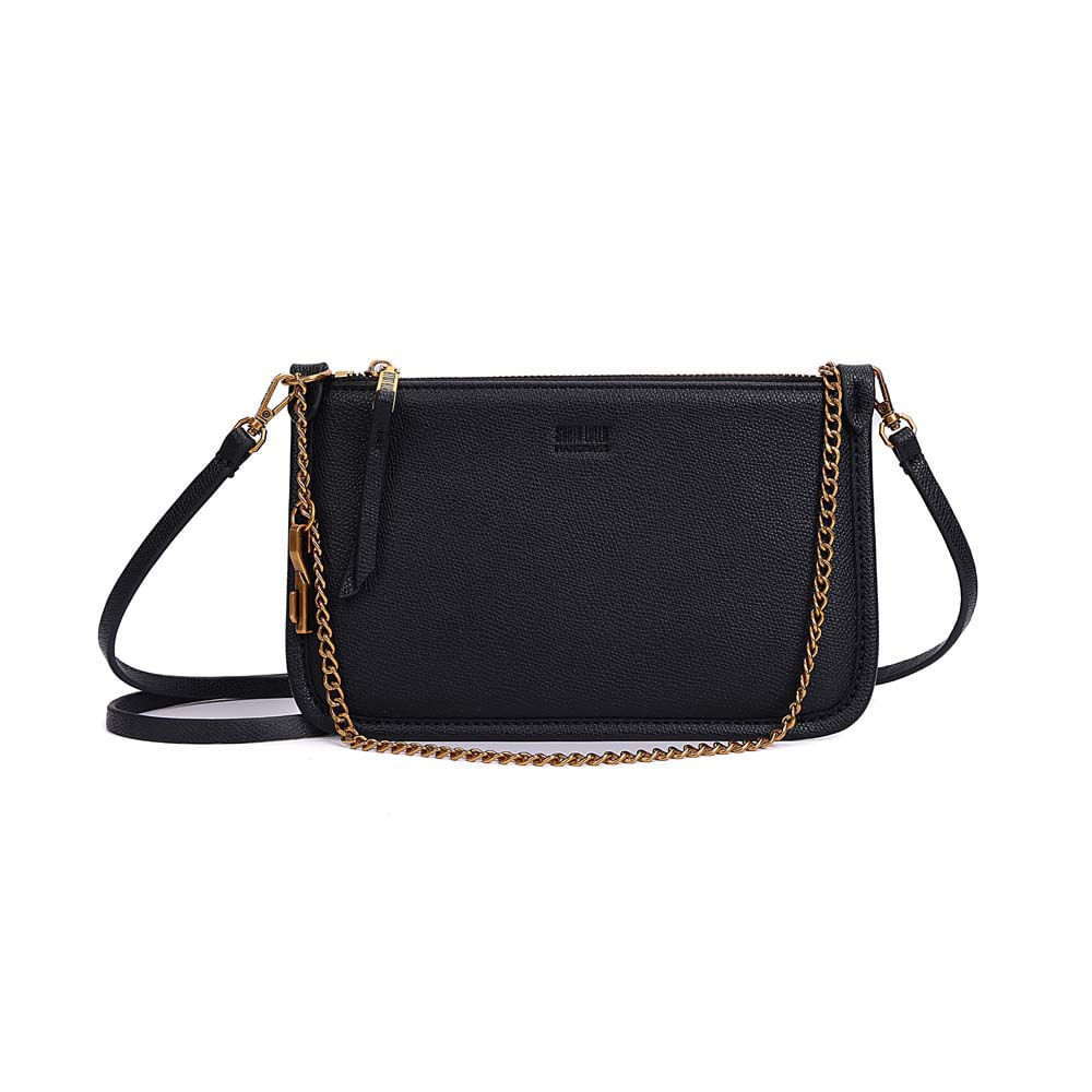 Bolsa Cluth Risco Transversal Preta - Santa Lolla