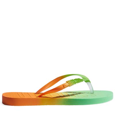 Flip Flop Borracha Maçã Verde