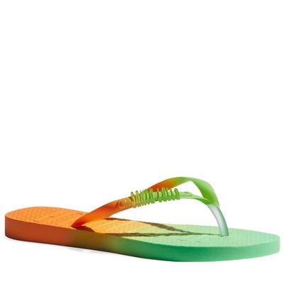 Flip Flop Borracha Maçã Verde