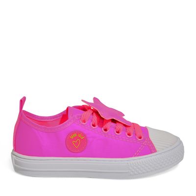 Tênis Infantil Pink Fluor Nylon Sport