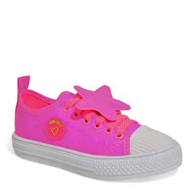 Tênis Infantil Pink Fluor Nylon Sport