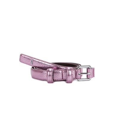 Cinto Material Floater Metalizado Rosa Chiclete