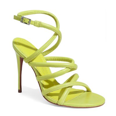 Sandália Couro Pelica Soft Limão