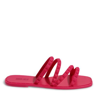 Flip Flop Borracha Rosa Neon