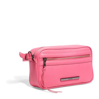 Bolsa Couro Floater Rosa Neon