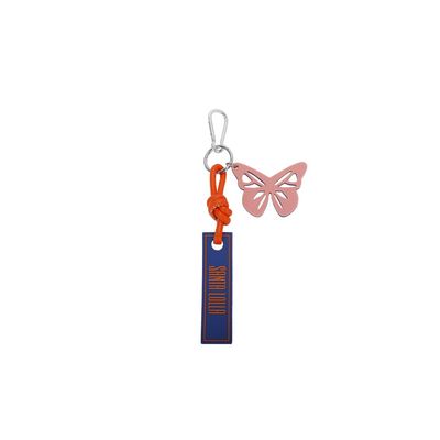 Chaveiro Borracha Azul Marine