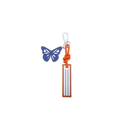 Chaveiro Borracha Azul Marine