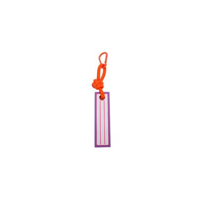 Chaveiro Borracha Rosa Neon