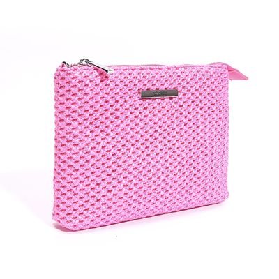 Bolsa Tramado Rosa Neon