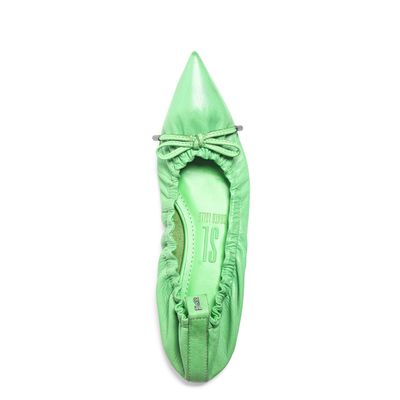 Sapatilha Couro Nobre Soft Verde Poison