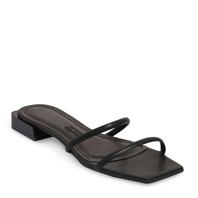 Rasteira Napa Santorine Preto