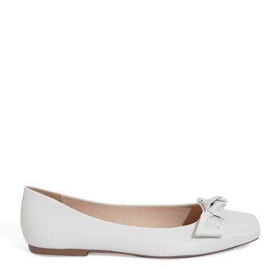 Sapatilha Napa Santorine Branco Marfim