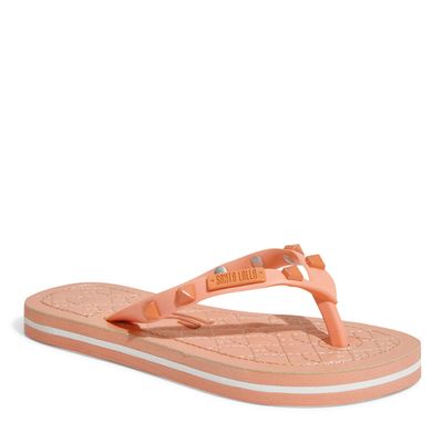 Flip Flop Infantil Laranja Pêssego Santorine