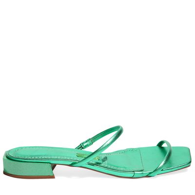 Rasteira New Soft Ipanema Verde