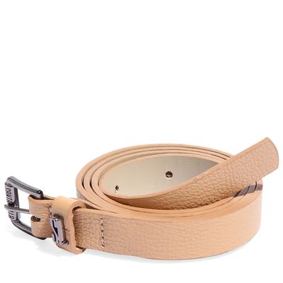 Cinto Couro Floater Bege Areia