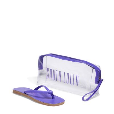 Rasteira Napa Havai Roxo Eletrico