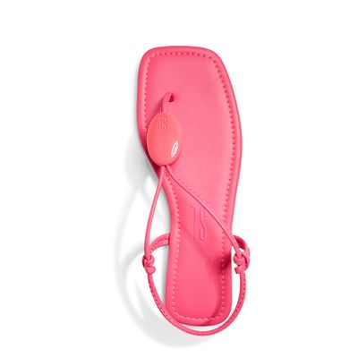 Rasteira Napa Havai Rosa Neon