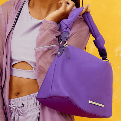 Bolsa Nylon Roxo Eletrico