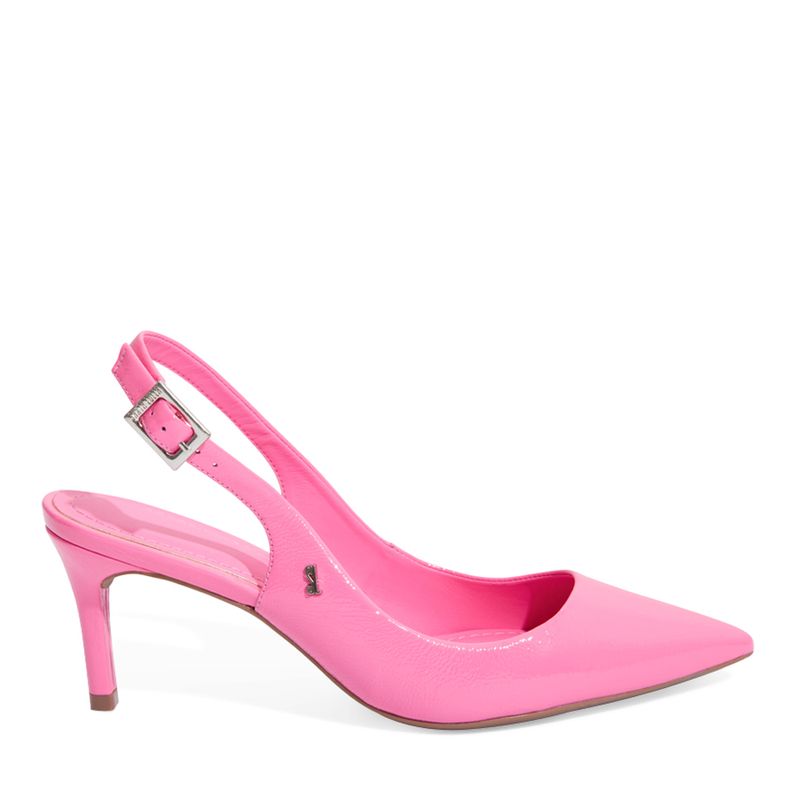 Scarpin verniz hot sale rosa