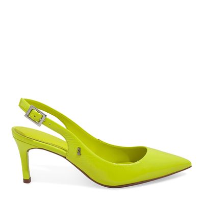 Scarpin Verniz Show Limão