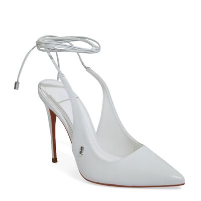 Scarpin Couro Pelica Soft Branco