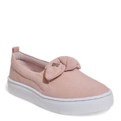 Tênis Slip On Infantil Rosé West Lona Deserto