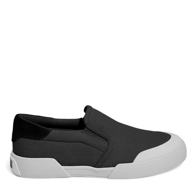 Tênis Slip On Lona Deserto Preto