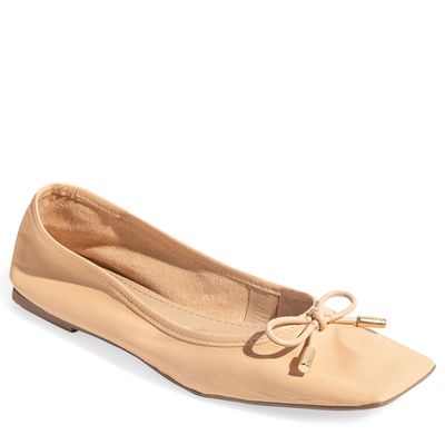 Sapatilha Couro Pelica Premium Nude Rosado