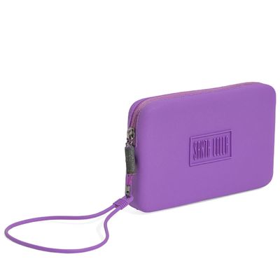 Clutch Borracha Roxo