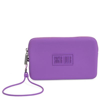 Clutch Borracha Roxo