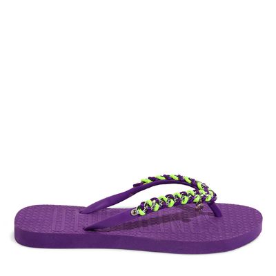 Flip Flop Borracha Roxo