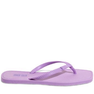 Flip Flop Borracha Roxo Violeta