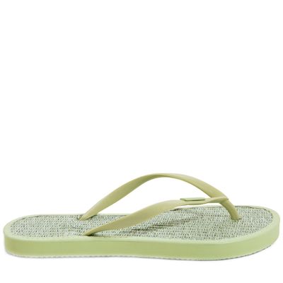 Flip Flop Borracha Verde Agua