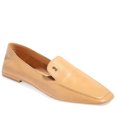 Mocassim Couro Nobre Bege