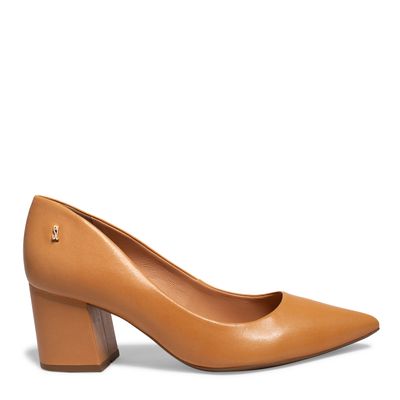 Scarpin Couro Pelica Soft