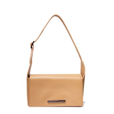 Bolsa Couro Floater Areia