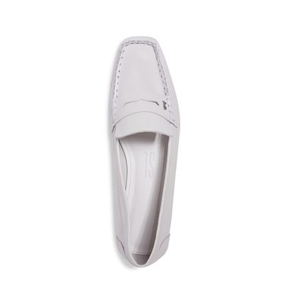 Mocassim Couro Nobre Soft Branco